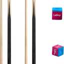 LOTKEY Pool Cue Stick,58"/52"/48"/42" Pool Cue Set of 4/2/1 Billiard Cues Sticks for Professional,Pool Sticks for Adults 14 15 19 20 21oz House Bar with 2 Billiard Chalk