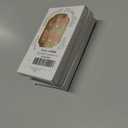 Ombre Pink Press on Nails Medium Almond Fake Nails with Heart Design Bow Glue on Nails Rhinestone Stick on Nail Glossy Reusable Star False Nail Valentines Nails for Women Girls Manicure 24pcs