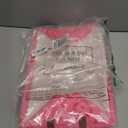 3 Pack Valentine's Day Storage Baskets Waterproof Canvas with Leather Handles Collapsible Storage Bins Cube Baskets for Closet Clothes Room Decor Gift Basket (Heart)