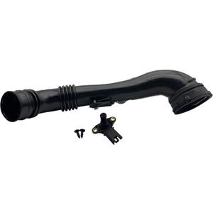 OKAY MOTOR 13717615026 Air Intake Duct Pipe Rear Intercooler for 2011-2015 BMW 135i 335i xDrive X1 N55 E82 E84 E88 E90 E92 E93 3.0L 13-71-7-615-026 13 71 7 615 026