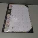 Desk Calendar 2025-2026, 18 Months Calendar Runs until Dec 2026 - Large 17" x 12" Desktop/Wall Monthly Calendar for Home School, or Office - Vintage Floral