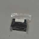 M6192 Sliding Shower Door Bottom Guide, 1/2 in. Channel, for use with up to 7/16 inch Thick Glass Panels (Black 2 Pack)