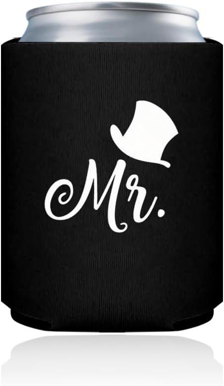 Mr Gifts for Groom to be Beer Can Sleeve for Men Wedding Gifts for for Men Friends Son Brother in Law Mr Beer Can Covers for Groom to be Gifts for Friends Son Grandson Wedding Gift for Groom Grooms