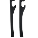 2 Packs PU Leather Car Seat Gap Filler Used to Fill The Gap Between The Seat and Console Universal Suiteable for Car and Truck