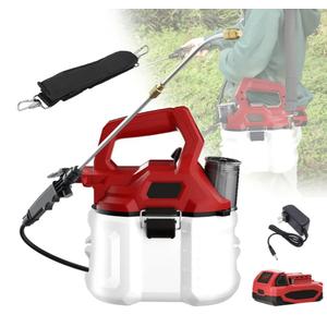 1 Gallon Lawn Sprayer Compatible with Dewalt 20v Battery, 40 PSI Handheld Garden Sprayer w/2.0Ah Battery, Telescopic Spray Wand, Adjustable Nozzle, for Spraying Plants, Watering, Weeds 1 Gallon Lawn Sprayer Compatible with Dewalt 20v Battery, 40 PSI Handheld Garden Sprayer w/2.0Ah Battery, Telescopic Spray Wand, Adjustable Nozzle, for Spraying Plants, Watering, Weeds