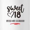 18th Birthday Gifts for Girls, Sweet 18 Birthday Gifts, 10OZ Happy 18th Birthday Gift for Daughter Niece Granddaughter Sister, 18 Year Old Birthday Candle Gifts Presents, Scented Soy Candle