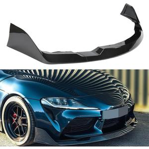 Front Lip Compatible with Toyota GR Supra A90 A91 2020-2026, AG Style Bumper Air Dam Lower Chin Spoiler Splitter, Protection Body (Carbon Fiber Pattern)