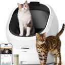 PETLIBRO Automatic Litter Box with AI-Camera Waste Analysis, Auto Odor-Control Self Cleaning Litter Box, Large Open-Top Luma Smart Litterbox with Multi-Cats Recognition, Usage Tracking, Safety Sensors