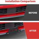Front License Plate Holder Bracket Compatible with Ford Mustang 2024-2026+