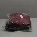 Tactical Lunch Box for Men & Women  Expandable 16L Double Deck Insulated Cooler Bag for Work, Construction & 12-Hour Shifts  Heavy Duty Leakproof Large Meal Prep Tote with Shoulder Strap (Red/Black)