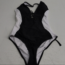 SUUKSESS Womens One Piece Tummy Control Swimsuit Crisscross Back Bathing Suits Medium