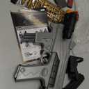 Soft Bullet Toy Gun Blaster, Realistic Toy Dart Hand Gun Soft Bullet Pistol Foam Shell ejecting Blasters with 3Clips, Gifts for Boys Girls Adults Age 8+