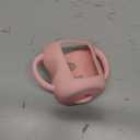 3 Pack Silicone Sleeves Compatible with Dr Brown Wide-Neck Glass Baby Bottles 5 OZ, Anti Breakage Silicone Handles Compatible with Dr. Brown's Glass Bottles for Babies (Pink, 5 OZ)