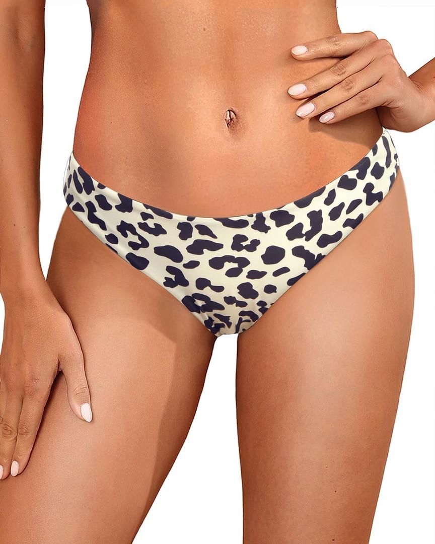 Tempt Me Women Low Rise Bikini Bottoms - Moderate Coverage Bathing Suit Bottoms Low Waisted Swimsuit Bottoms Brief 2025, Small