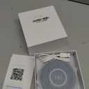 Smart Security Camera - 1080P Indoor Cameras for Home Security - Pet/Dog Camera with Motion Tracking - 15W Fast Phone Charger - Digital Clock (Classic Black)