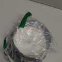 HG POWER 6 Inch Soffit VentRound Air Vent Cover with Louver, ABS Adjustable Ceiling Vent Covers for Living Room, Bathroom, Kitchen, Greenhouse, Ventilation System, White - Opening Size 5.75"