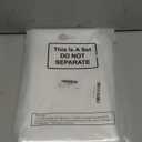 Skylety Christmas Poly Storage Bag Christmas Tree Storage Bag Large Transparent Tree Container for Party Supplies(1 Piece,4 x 9 Feet)