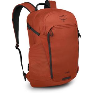 Osprey Axis Laptop Backpack  Sleek Everyday Pack with Laptop Sleeve, Water Bottle Pockets & Compression Straps (Firestarter Orange)