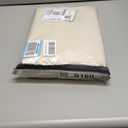 H.VERSAILTEX Faux Linen 100% Blackout Curtains for Bedroom 63 inches Long Thermal Insulated Textured Linen Look Curtain Back Tab/Rod Pocket/Hook Belt Draperies 2 Panels, 52 x 63 InchBleached Sand