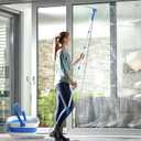 Window Cleaning Kit with Collapsible Bucket 3 Gallon, 14" Window Squeegee and 15" Scrubber with 61" Long Handle, Professional Window Washing Kit Cleaner Tool for Home Outdoor Office Commercial Use