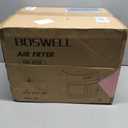 BOSWELL Glass Air Fryer, 7.5QT with Transparent Fry Bowl, Circulating Heating, Temperature Control, Air Fryer Roast, Dishwasher Safe
