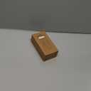 QIBOX No Drill Adhesive Video Doorbell Mount, Compatible with Ring/Blink Wireless Video Doorbell, Anti-Theft, Black Aluminum Steel, Wall Mount