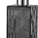 Hand Soap Dispenser, Clear Acrylic Plastic Liquid Pump Bottles Refillable Lotion Dispenser for Bathroom Decor Kitchen College Dorm, Grey (1 Pack)