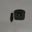Aramox Fishfinder Mount, Universal Rotation Sounder Mount for Marine Electronics