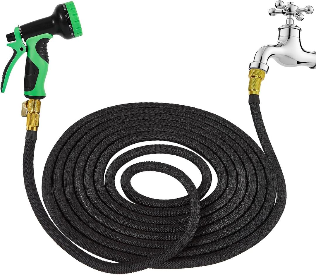 75 FT Sink Hose Attachment for Faucet,Indoor Faucet Hose for Kitchen, Bathroom,Watering Houseplants, Dog Washing, Household Cleaning, Filling Fish Tank, Bathtub