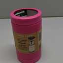 3 in 1 Insulated Can Cooler - 15+ Colors - Universal Size for 12 oz Cans, Slim Cans, and Bottles (Magenta)