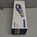 Handheld Vacuum Cordless, 15000PA Strong Suction Hand Held Car Vacuum Cleaner Rechargeable, Portable Hand Vacuum with Multi-Nozzles & Washable Filter for Home Office, Car, Pets (Gray & Deep Blue)