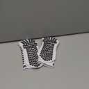 Lux Dual Grip Socks - Soccer Grip Socks for Men and Women. GripArray Performance & Comfort (Small, White)