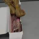 Reallnaive 48 Pcs Mini Pink Christmas Cookie Boxes Gingerbread House Gift Box with String Kraft Paper Christmas Treat Boxes Mini Goodie Containers for Xmas Party Packaging Favor Supplies 4 Designs