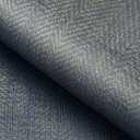 FunStick 24"x200" Dark Blue and Gold Grasscloth Peel and Stick Wallpaper Textured Geometric Grass Cloth Wallpaper Rolls for Bedroom Walls Waterproof Self Adhesive Contact Paper for Cabinets Shelves