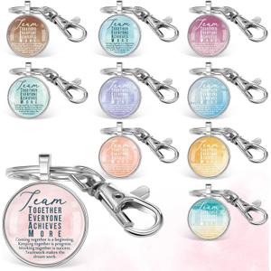 Landical Team Appreciation Keychains Gifts Bulk Thank You Favors for Employee Coworker Staff Teacher Nurse Team Group