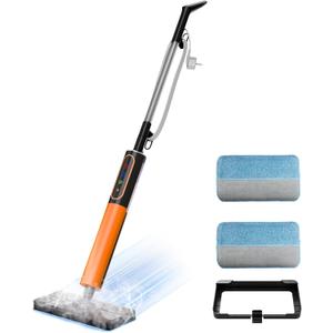 Steam Mop Cleaner High-temp for Floor Cleaning,Handheld Detachable with Multiple Adjustable Mode for Deep Cleaning,Sanitizing with 2 Steam Mode and XL Removable Water Tank for Floors,Kitchen, Bathroom