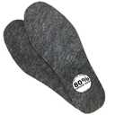 CHMILADO Grey Women's Size 6 Shoe Insoles