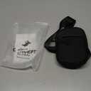 Travel Sling Bag for Men & Women - Water Resistant Crossbody Multipocket Chest Bag with Anti-Theft & RFID (Standard, Black)