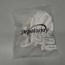 Women's 2 Piece Underwire Bra and Panty Sets Sexy Butterfly Floral Lingerie Set for Women (White, M)