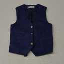 Boys Vest Leather Western Cowboy Dress Vests with Pockets Vintage Suede V Neck Formal Wedding Waistcoat (5)