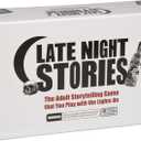 Late Night Stories Adult Party Game- Can You Weave a Story w/ The Cards Given to You? 250 Original Art Cards, 3-8 Players, Tell Your Tale & Earn the Best (or Worst) Votes, Fun Colleges 18+, Gift