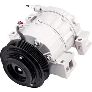 AC Compressor for Car,A/C With a plug Compressor Compatible Clutch L4 2.5L Compatible With Ni~ssan Rogue 2008-2013,Rogue Select 2014-2015