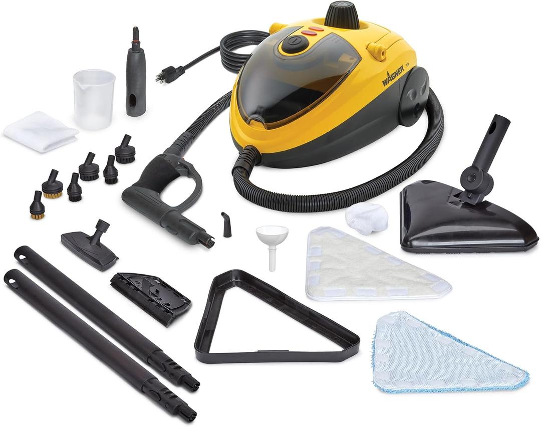 Wagner Spraytech 925e Elite Multipurpose Steam Cleaner, 20 Accessories