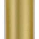 Gold Toilet Brush and HolderExtra Long Handled Toilet Brush for BathroomStainless Steel Heavy Duty Toilet Bowl Brush,Deep Cleaning Modern Toilet Cleaner Brush -Space Saving, Covered Brush, Durable