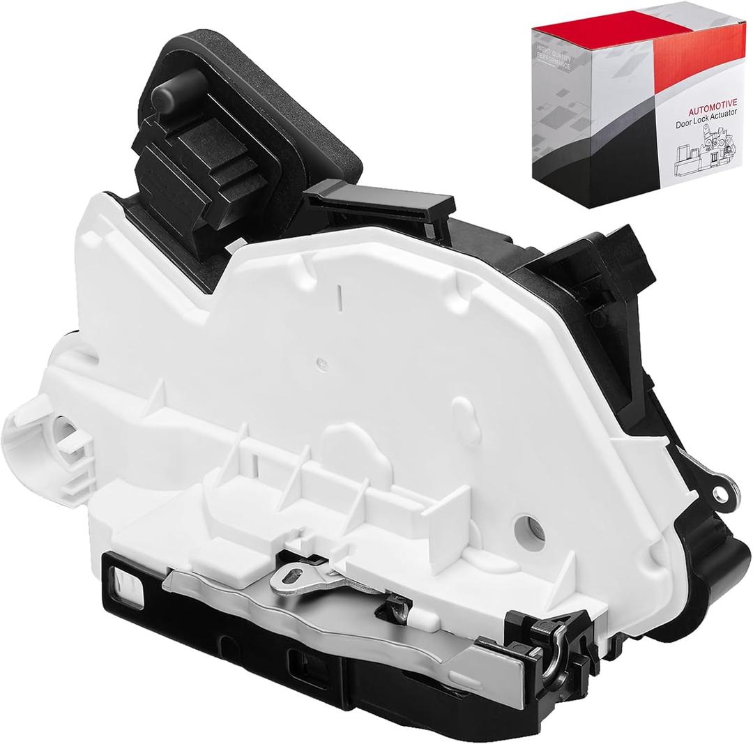 SYERAL Front Left Door Lock Actuator w/Motor 5K1837015E 6RD837015A Power Door Latch Compatible for 2012-2019 VW Bettle E-Golf Golf GTI Jetta Passat