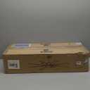 ZMISHIBO 72 inch Large Ceiling Fans with Lights and Remote, Indoor/Outdoor Black Modern Ceiling Fan for Kitchen Living Room Patio, 6 Speed Reversible Quiet DC Motor, 3 CCT, Dual Finish 8 Blades, Black & Walnut