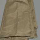 MIULEE Beige Window Scarf Valance for Party - Sheer Curtain Scarf Topper Window Treatment Decorative Drapes for Wedding Arch Ceremony Canopy Bed, Swag Curtain One Panel, 37'' x 216''