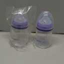 Lansinoh Anti-Colic Glass Baby Bottles, 5 Ounces, 2 Count, Includes 4 Extra Slow Flow Nipples (Size XS, Newborn), Baby Essentials
