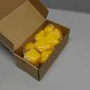 uxcell 20pcs Rubber End Caps 29mm(1 1/8") ID Vinyl PVC Round Tube Bolt Cap Cover Screw Thread Protectors Yellow