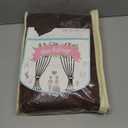 10ft x 10ft Wrinkle Free Brown Backdrop Curtains for Parties, Polyester Photo Backdrop Drapes 2 Panels 5x10ft for Wedding Birthday Party Photography Background Photoshoot